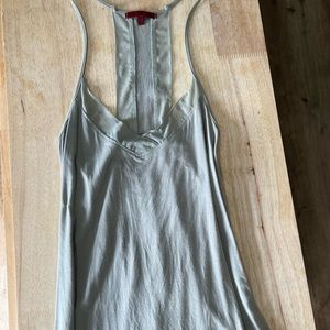 Red by BKE sage green tank top, size medium.